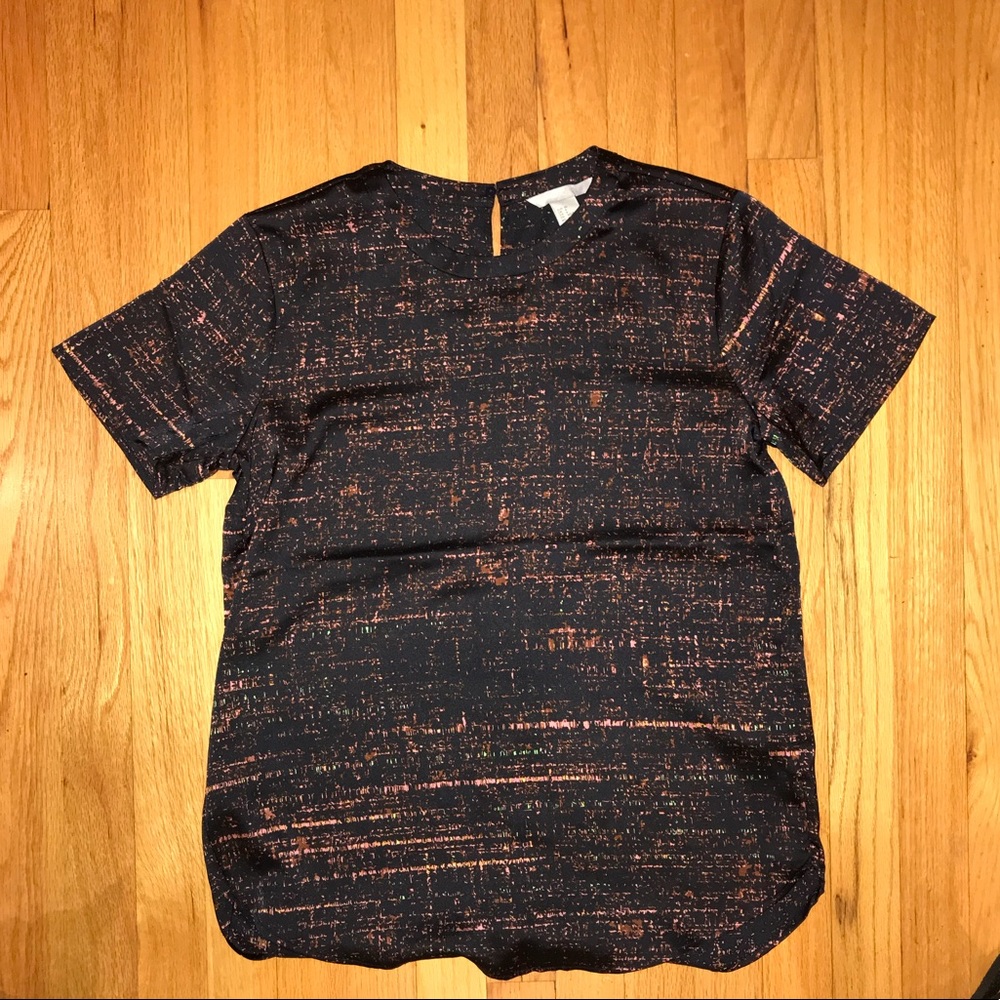 Airy, navy H&M blouse ****NEVER BEEN WORN****